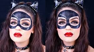 cat woman halloween makeup you