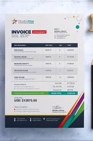 Invoice Bill Cash Memo Template Ms Word Eps And Psd