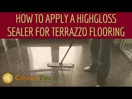 highgloss sealer for terrazzo flooring
