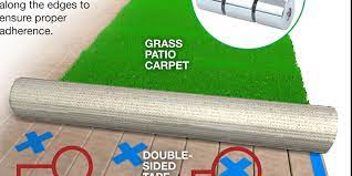 use outdoor carpeting on your patio and