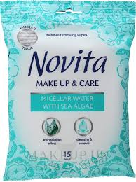 wet wipes make up novita delicate