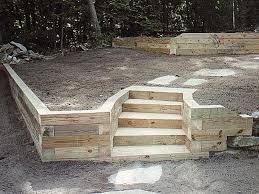 Backyard Retaining Walls Landscape Timbers