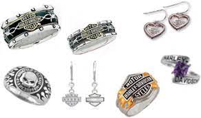 biker jewelry rings bracelets harley