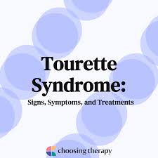 tourette syndrome signs symptoms and