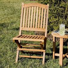Teak Folding Outdoor Patio Deck Chair