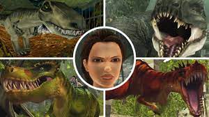 Evolution of T-Rex in Tomb Raider Games (1996-2015) - YouTube