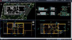 design a house floor plan in autocad