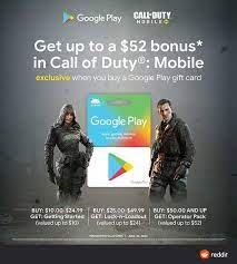 We did not find results for: Hello Activision I Have A Problem With Your Offer On Buy A 50 Dollar Google Play Card And Get A Package In Call Of Duty Mobile I Have Bought Two 50 Dollars