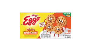 eggo minis waffles homestyle 10 ct