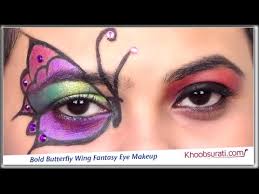 bold erfly wing fantasy eye makeup