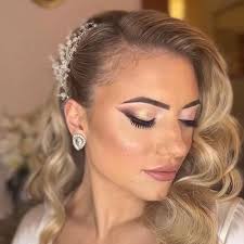 bridal hairstyleakeup on the