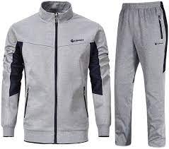 Including sale {keyoword1} and suits for mens at wholesale prices from mens sweat suits manufacturers. Amazon Com Ysento Mens Sweat Suits 2 Pieces Full Zip Workout Jogging Sports Tracksuits Grey L Clothing Track Suit Men Mens Sweat Suits Mens Activewear
