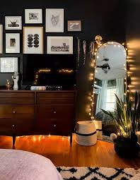 Bedroom String Lights Decor Ideas