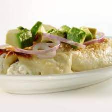 creamy fish enchiladas recipe rachael