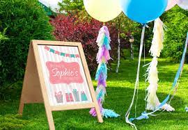 12 Outdoor Birthday Party Decor Ideas