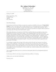 Sample Cover Letters For Internship Under Fontanacountryinn Com