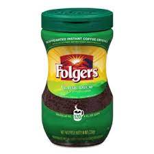 Get free shipping at $35 and view promotions and reviews for folgers decaf instant coffee. Folgers Classic Decaf Instant Coffee Crystals