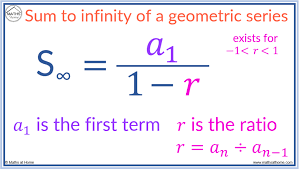 How To Find The Sum To Infinity Of A