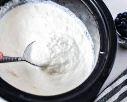 homemade crockpot yogurt greek yogurt