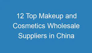 cosmetics whole suppliers in china