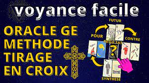 Oracle Gé -Tirage en Croix - Méthode de Tirage + Exercice - FORMATION ORACLE  GE par Voyance Facile - YouTube