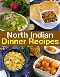 north indian dinner recipes north