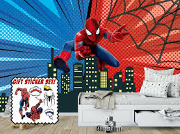 Spiderman Wallpaper For Boy S Room