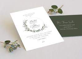 wedding invitation wording exles