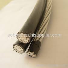 Triplex Cable 2 4awg 1 4awg Abc Overhead Power Cable From