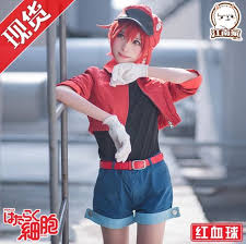 Pls contact us for confirnation and availablity. Hataraku Saibou Cells At Work Red Blood Cell Cosplay Entertainment J Pop On Carousell