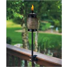 Tiki Black Metal Torch Deck Clamp