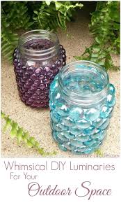 Whimsical Diy Mason Jar Luminaries