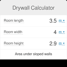 Drywall Calculator How Much Drywall