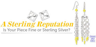 Jewelry Making Article A Sterling Reputation Is Your