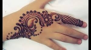 Henna putih sekarang banyak digunakan untuk pengantin wanita dalam mempercantik penampilannya di saat momen pernikahan. á´´á´° Simple Mehndi Tangan Arabic Designs Youtube