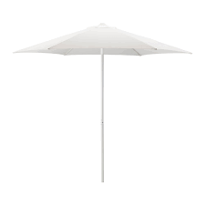 HÖgÖn Parasol White 270 Cm Ikea