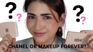 chanel le blanc vs makeup forever hd