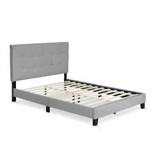 Furinno Laval On Tufted Bed Frame