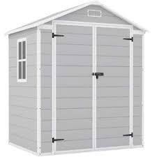 suncast 6 ft w x 5 ft d plastic shed