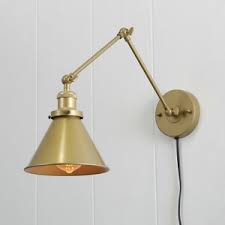 Wall Lamp Adjustable Wall Sconces Plug In Sconces Wall Lighting Champagne 708747338560 Ebay