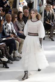 chanel gets up close in paris show