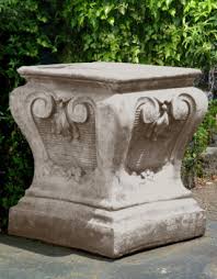 pedestals columns plinths bases