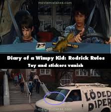 Rodrick may be greg's chief tormentor, but he feels his constant pranks are just what his little brother needs to prepare him for life's hard knocks. Diary Of A Wimpy Kid Rodrick Rules 2011 Movie Mistake Picture Id 171005