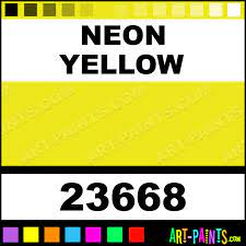 neon yellow craft smart acrylic paints
