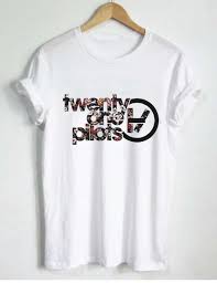 Floral Twenty One Pilots Logo T Shirt Size S M L Xl 2xl 3xl