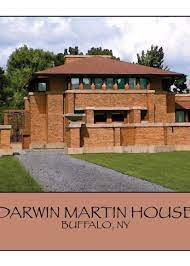 darwin martin house stone coaster