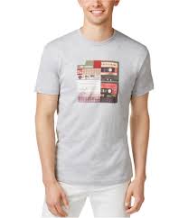 Ben Sherman Mens Mix Tape Graphic T Shirt