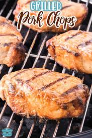 grilled pork chops the country cook