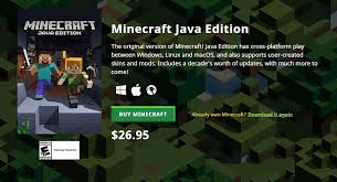 does minecraft cost