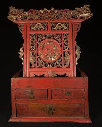 antique chinese altar